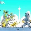 کاریکاتور/ بازداشت سگ ها!